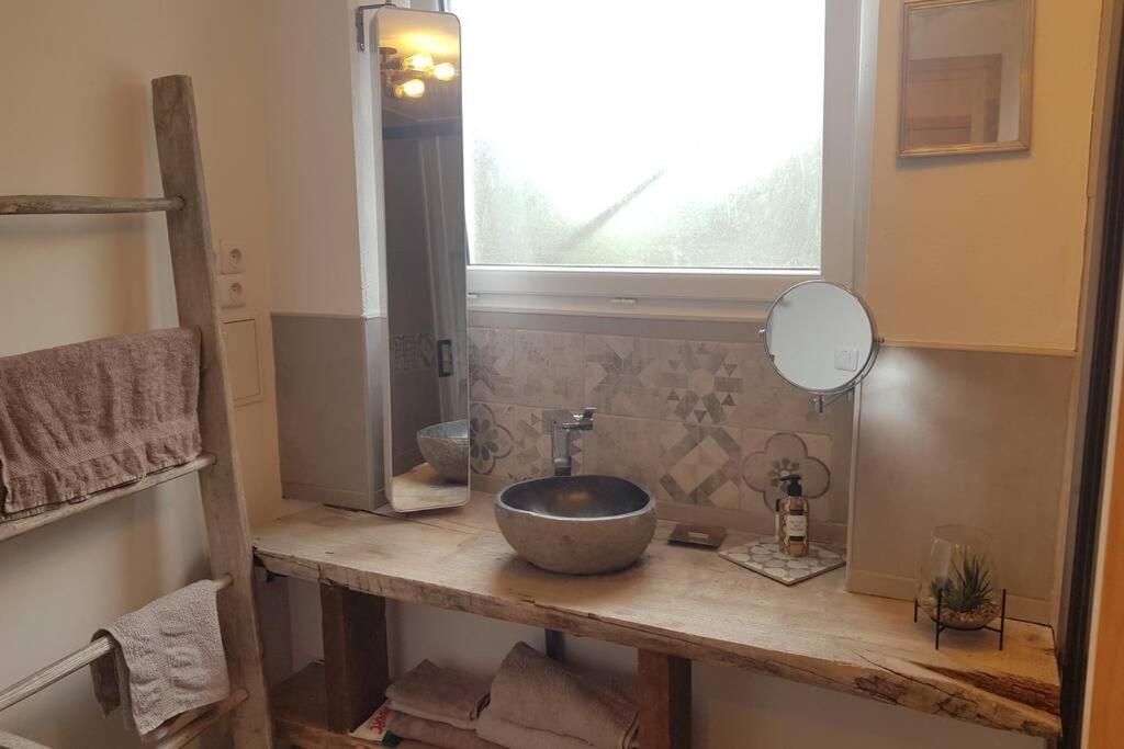 Studio tout confort entre vignes et prés Saint-Didier-sur-Beaujeu Extérieur photo